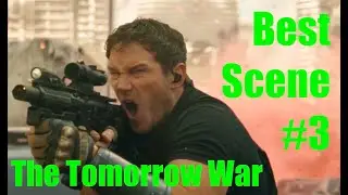 Best Scene #3 &ndash; Ambush in the Stairwell | The Tomorrow War (2021)
