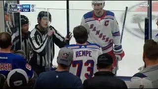 Matt Rempe receives 27 penalty minutes in 3 games with a match penalty and two epic fights