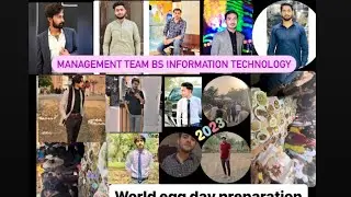 World Egg day preparations 2023 at UAF toba tek singh