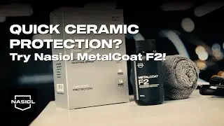 Быстрое и простое керамическое покрытие: Nasiol MetalCoat F2