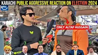 KARACHI PUBLIC AGRESSIVE REACTION ON ELECTION 2024 | ROAD PHATEEKH | SALMAN SAIF