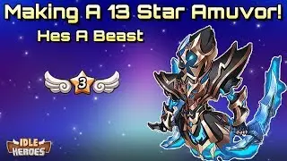 Idle Heroes (S) - 13 Star Amuvor and Aspen Dungeon Run