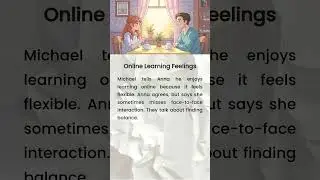 Online Learning Feelings | Learn English Through Motivation🔥Listening Practice✅️#englishforbeginners