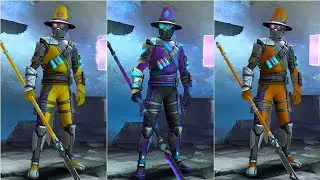 Unique vs Epic vs Legendary Azuma Feldsher Set Comparison &bull; Shadow Fight 3