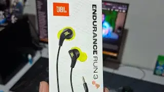 Unboxing do novo Fone da JBL Endurance Run 3. @jbl @Netshoes 