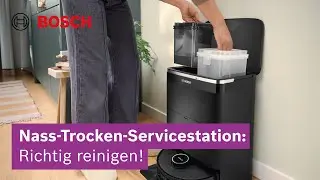 Servicestation reinigen: So bleibt alles hygienisch | Bosch Saugroboter