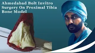 Ahmedabad Bolt Invitro Surgery in Proximal Tibia Bone Model