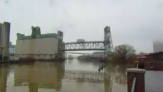 NACC ARGONAUT approaching the Michigan Street Bridge 3/31/2020