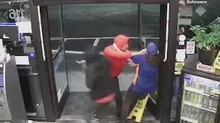 Surveillance video shows Vancouver robbery, assault against woman working at store