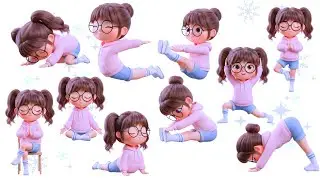 6 Minute Kids Yoga  Fun, Gentle & Happy Moves