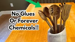 Non-Toxic Wooden Spoons for Cooking&ndash; 7-Piece #Kitchen #UtensilsSet Glue-Free & One-Piece #review
