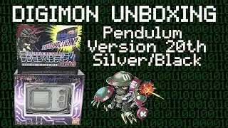 Digimon Pendulum Version 20th UNBOXING (Silver/Black)