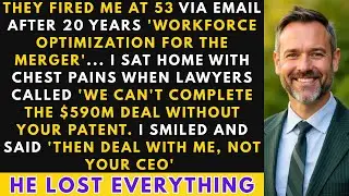 Fired At 53 Before $590M Merger — I Owned The Patent That Ended My CEO's Career | Office Revenge