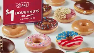 How to get $1 Krispy Kreme doughnuts to celebrate the Olympics and Team USA
