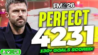 Идеальная тактика 4231 в FM26! (130+ голов) | Лучшие тактики в FM26
