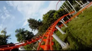 Steel Force POV Front Seat View Dorney Park Roller Coaster