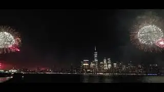 Jersey City Exchange Place July 4th Fireworks 🎆😎👌