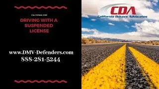 Penalties for Driving with a Suspended License in California