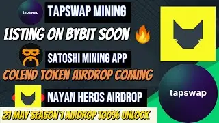 Nayan Hero's Bybit Listing Update 🔥| Satoshi Mining New Coin Mining | Tapswap Mining Listing Update