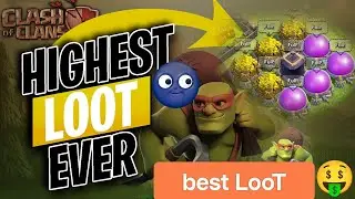 TouchGaming is live stream clash of clans best' loot.ever🤑