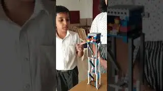 LEGO | SPM | WATCH TOWER MODEL| using simple powered machine