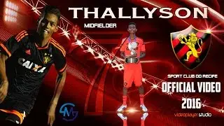 THALLYSON MIDFIELDER SPORT RECIFE 2016