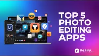 Top 5 Photo Editing Apps for Creators in 2025 📸 | Live Demo & Review