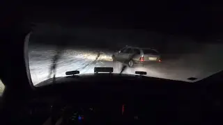 How to get more Views!? POV Ford Sierra 2.0 DOHC & Mercedes w202 Winter Drift