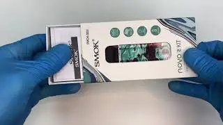 Распаковка Smok Novo 2 Blue and Brown