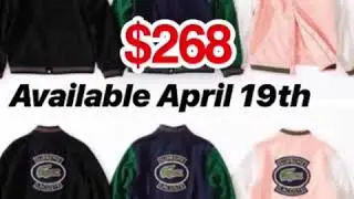 Supreme week 9 Supreme/Lacoste