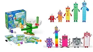 Numberblocks &ndash; Mega Unboxing Numberblock Blockzee Balance Activity Set! Satisfying ASMR Video