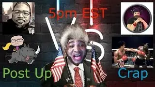 POST UP  THE GITHUB MASTER VS THE ALBINO RHINO CRAPGAMER DEBATE #PS5 VS #XBOXSERIESX