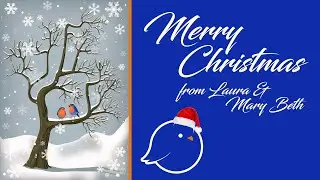 Fat Bird Finds some Christmas Lights! | Happy Holidays from our families to yours! We love you all!