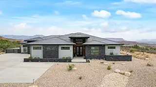 Modern Custom Home Tour | Stunning Southern Utah Views