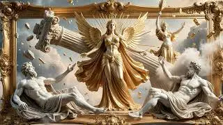 Mythic Gods &mdash; Epic 3D Baroque Sculpture for TV Frame | Cinematic Ambient Art (2 Hours)