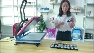 Sublimation Metal keychain with Box Packing