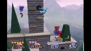 SSB:64 Asylum (Pika) and Dapuffster (Puff) vs Quickman (Mario) and SuperBoomFan (Fox)