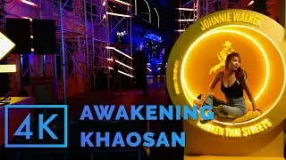 Awakening Khaosan | Virtual Walking Tour | Bangkok, Thailand