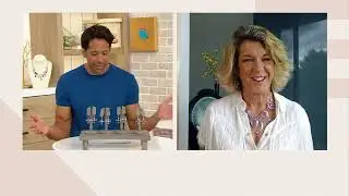 American West Sterling Silver Cross Gemstone Lever Back Earrings on QVC