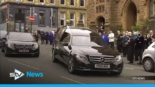 Funeral of Johnny Beattie takes place in Glasgow