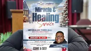 Faith & Healing Seminar