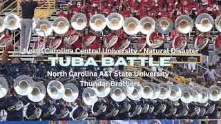 NCCU против NCAT Tuba Battle 2025 | Стихийные бедствия против братьев Тундара