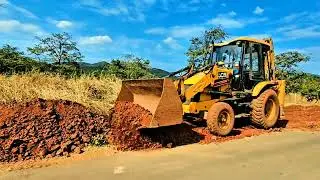 JCB Road Leveling Work | Mitti Barabar Karne Ka Powerful Scene#jcb#constructionwork 