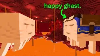 How Would Normal Ghast React to a Happy Ghast?