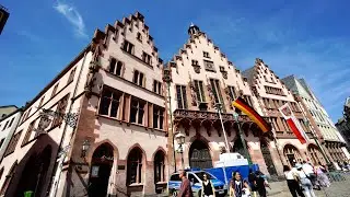 R&ouml;merberg, Hauptwache, Eschenheimer, Cathedral - TOP attractions in Frankfurt, Germany 🇩🇪 EP.125