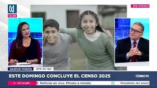 CANAL N / Entrevista a Gaspar Morán, jefe del INEI. 28-11-2025