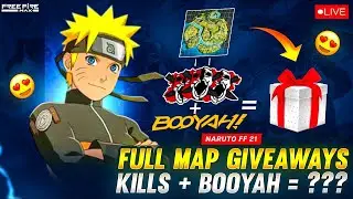 &ldquo;🔥 BR FULL MAP GIFT MATCH 💎 | FREE FIRE TELUGU LIVE | NARUTO FF 8&rdquo;