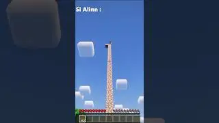 Dream Vs Me Vs Dindin P.5  #minecraft100hari #minecraft #sialinn