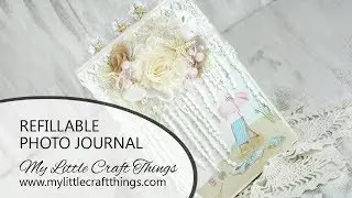 **FOR SALE** - Refillable Summer Journal Photo Album - Pion Design
