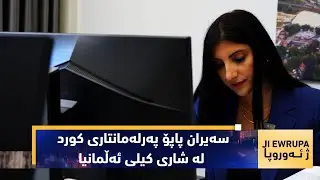 Эксклюзивное интервью с Сайраном Папо, курдским депутатом парламента, в Киле, Германия.
